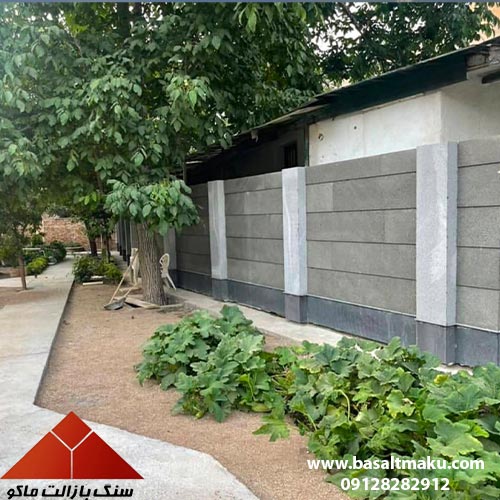 اجرای پروژه سنگ بازالت در امامزاده ارومیه